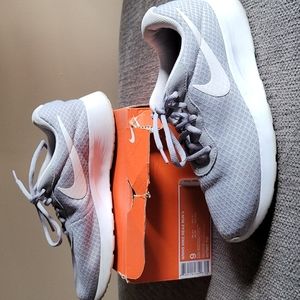 Grey Nike sneakers